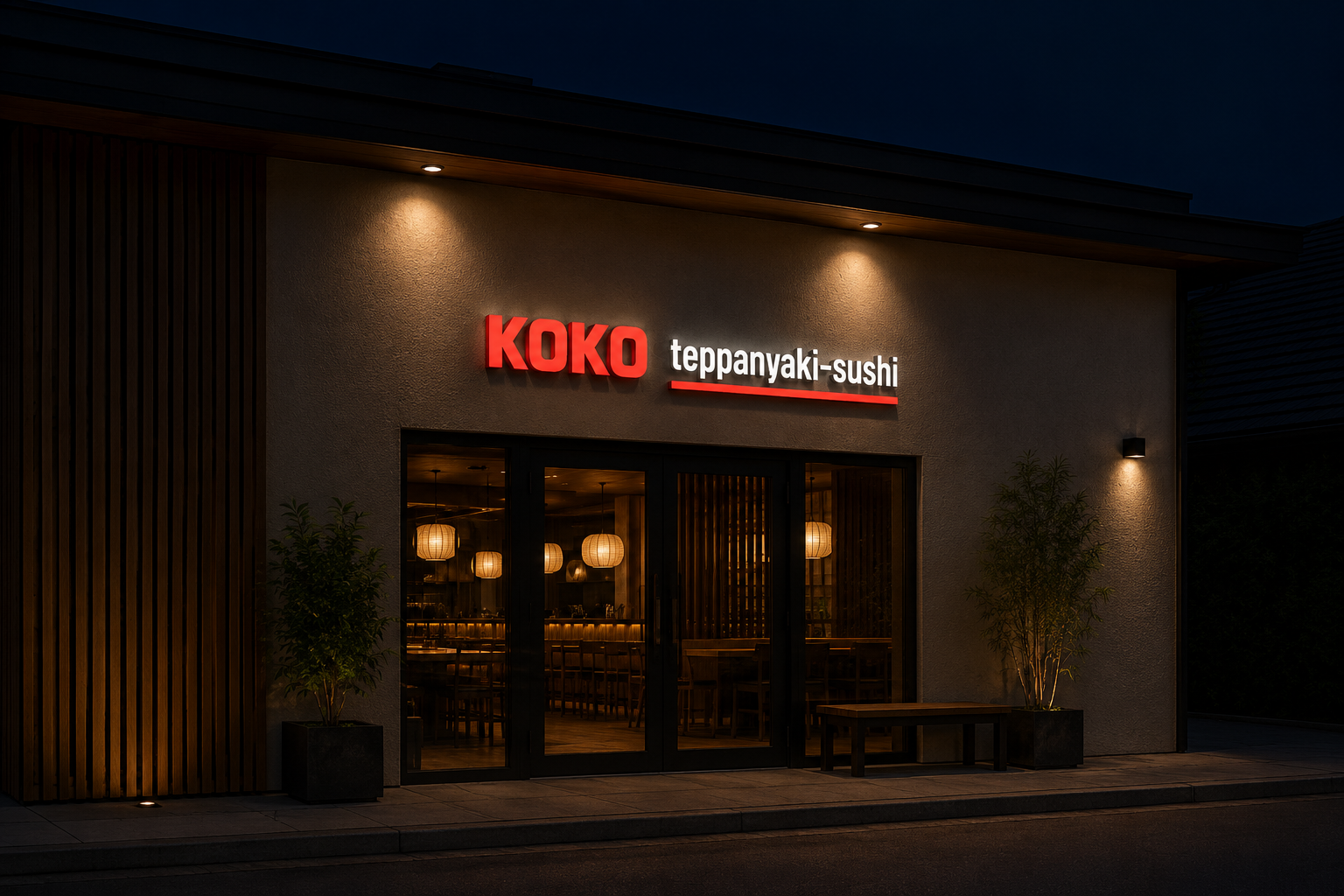 KOKO Frontlit Doosletters