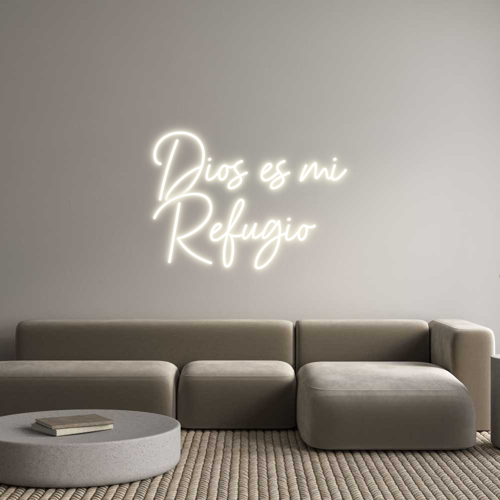 NEONSIGN: Dios es mi
R...