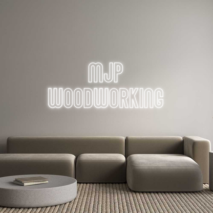 NEONSIGN: MJP
WOODWORK...