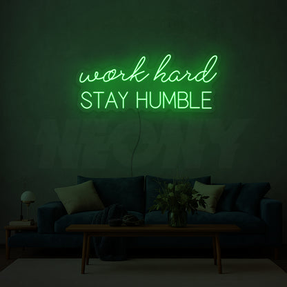 Work hard