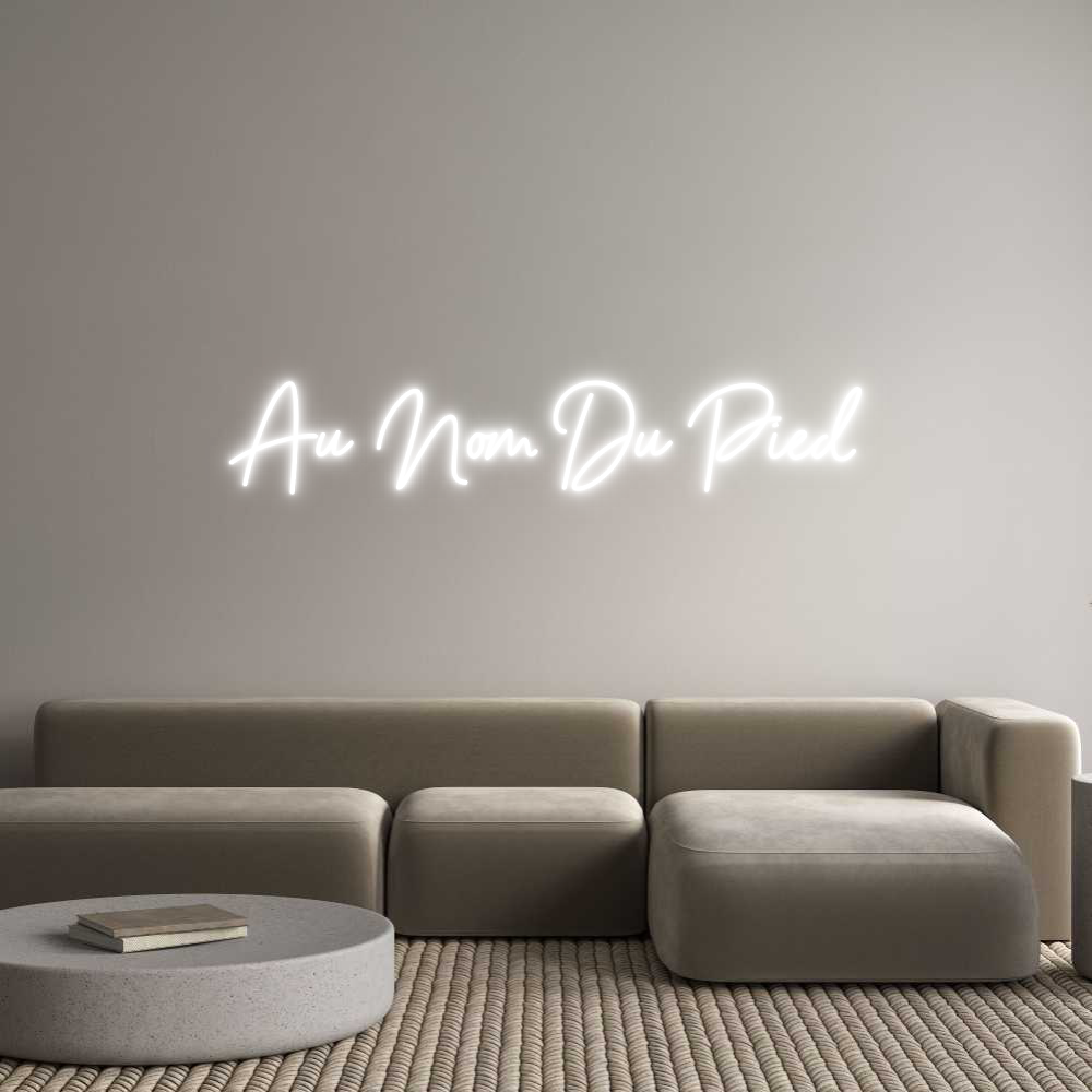 NEONSIGN: Au Nom Du Pied