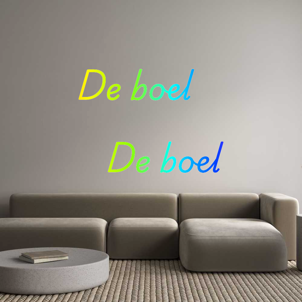 NEONSIGN: De boel 

 ...