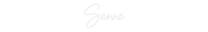 NEONSIGN: Sanne