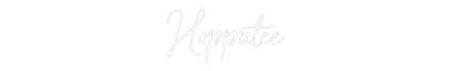 NEONSIGN: Hoppatee