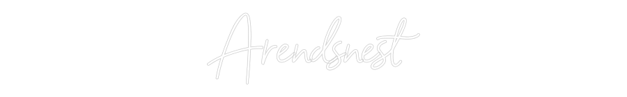 NEONSIGN: Arendsnest