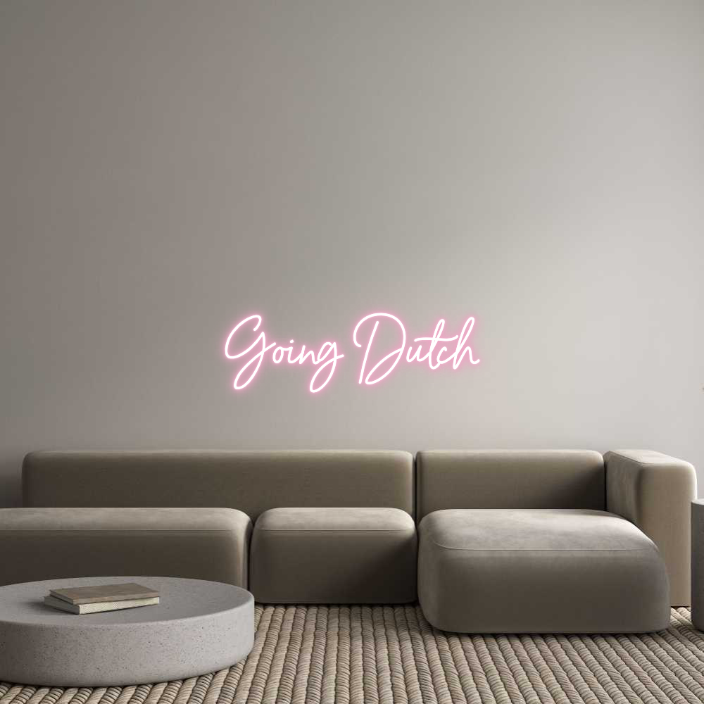NEONSIGN: Going Dutch
