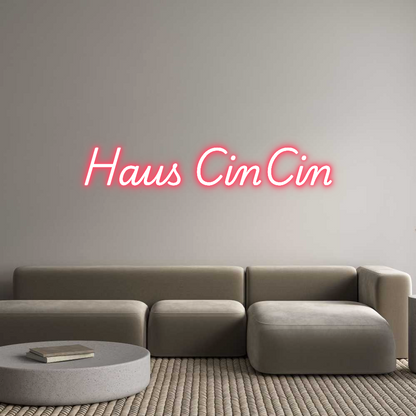 NEONSIGN: Haus CinCin