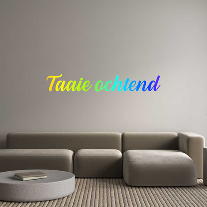 NEONSIGN: Taaie ochtend